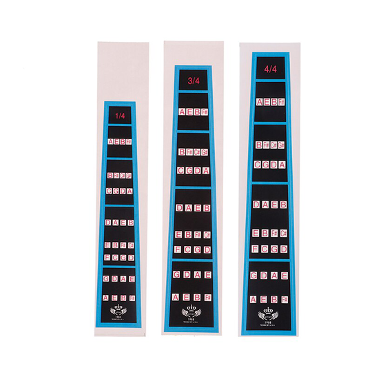 Viool Toets Sticker Fretboard Note Label Finge Grafiek Praktijk Vinger Gids Beginner Viool Onderdelen Accessoires