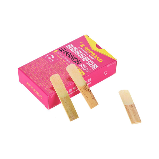 10 Stks/doos Bb Sopraan Saxofoon Rieten Elementaire Saxofoon Sax Rieten Sterkte 2.0/ 2.5/ 3.0 Voor Beginners