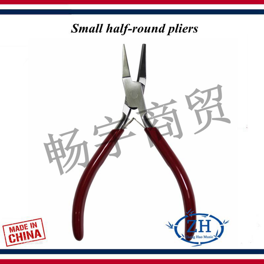 Saxofoon fluit klarinet sound hole key pijlers vervorming reparatie Passen gereedschappen Kleine half-ronde tang Buigen lente