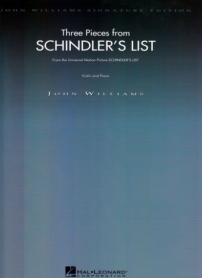 Noten SCHINDLER'S LIST - 3 PIECES FROM FOR ITZHAK PERLMAN HL 849954 Violine