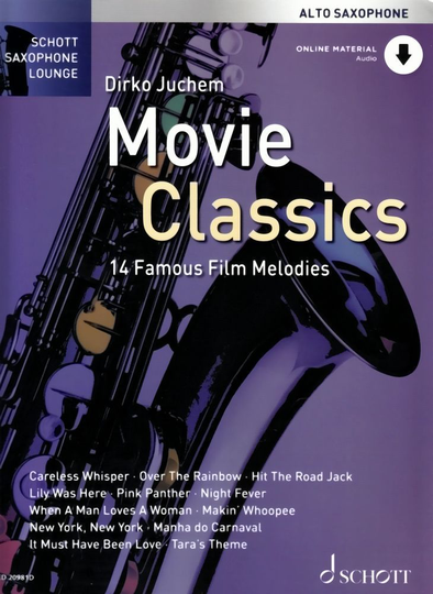 Noten Movie classics Juchem Dirko incl. downloadcode Altsaxophon ED 20981