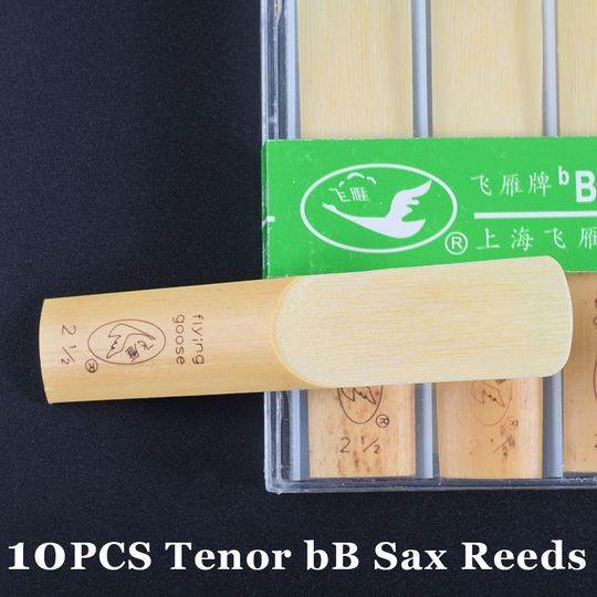 10PCS bB Tenor Sax Rieten Saxofoon Accessoires Wind Muziekinstrumenten Vallen Tune B Reed Sterkte 2.5 Vliegende gans