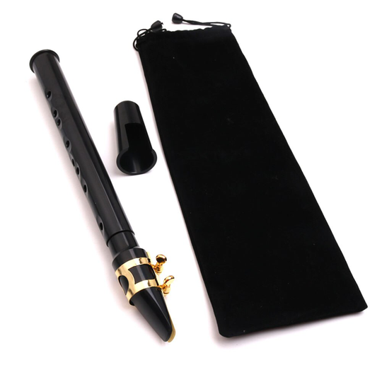 Pocket Saxofoon Mini Saxofoon Draagbare Kleine Sax Zwart Houtblazers Instrument