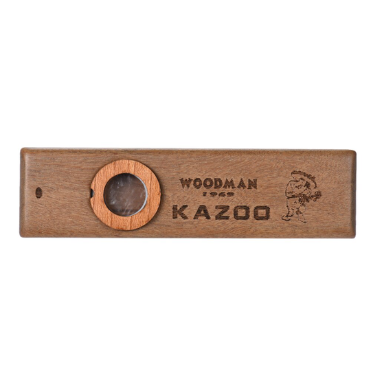 Houten Kazoo Muziekinstrument Ukulele Gitaar Partner Hout Harmonica Piccolo Met Metalen Doos Voor Music Lover Orff-instrumenten
