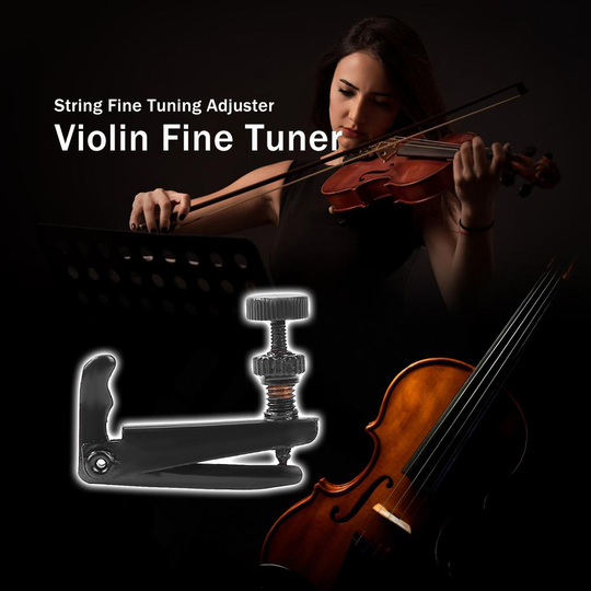 Viool Fijnstemmer String Fine Tuning Richter Accessoires 25Mm * 20Mm * 3Mm Slijtvaste Spinner koper Materiaal Tuner String