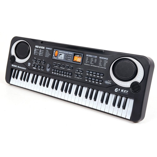 61 Toetsen Digitale Muziek Elektronische Toetsenbord Board Speelgoed Elektrische Piano Orgel Voor Kinderen Multifunctionele En Delicate