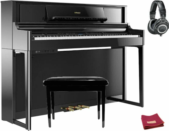 Roland LX705 PE SET Polished Ebony Digital Piano