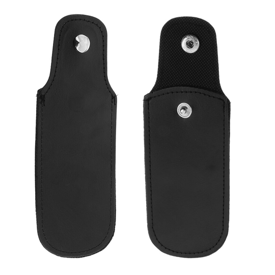 2 Pcs 10 Hole Harmonica Case Tas Leer Voor Harmonica Onderdelen Black