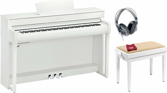 Yamaha CLP-735 WH SET Weiß Digital Piano
