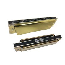 10 Gaten Easttop Harmonica Party Harp Mondharmonica Rvs Shell T10