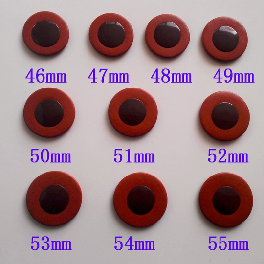 (10 Stuks/partij) 45.5Mm Naar 55Mm Individuele Saxofoon Pads In Saxofoon Reparatie Onderdelen