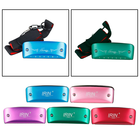 Harmonica 7 Gaten Blues Harmonica Standaard C Sleutel Houtblazers Prachtig Verpakt Geweldig Cadeau Voor Vrienden En Familie