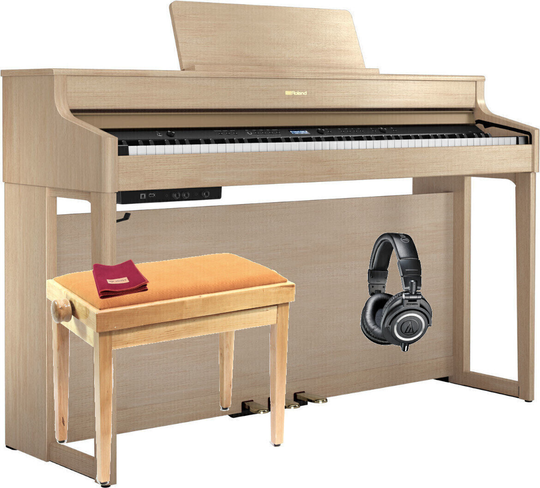 Roland HP 702 Light Oak SET Light Oak Digital Piano