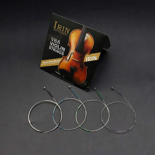 V68 Universele Volledige Set (E-A-D-G) viool Snarige Viool Snaren Steel Core Nikkel-Zilver Wond Voor 4/4 3/4 1/2 1/4 Violen