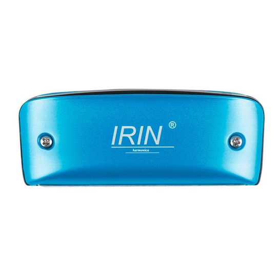 Harmonica Irin 7-Hole Blues Kleur Harmonica Blues Jazz Rock Folk Muziekinstrument Accordeon Diatonische Harpen Armonica Blues