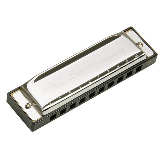 Dragonpad 10 Gaten 20 Tone C Key Mini Harmonica Blues Jazz Rock Folk Muziek Muziekinstrument Diatonische Harp
