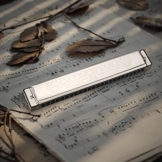 Swan Tremolo Harmonica Prestaties Harmonica 24 Gaten 48 Tones C Key Mondharmonica Met Black Box Top