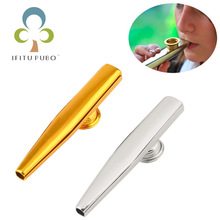 2 Stuks Metalen Kazoo Harmonica Mond Fluit Kids Party Kid Muziekinstrument Wyq