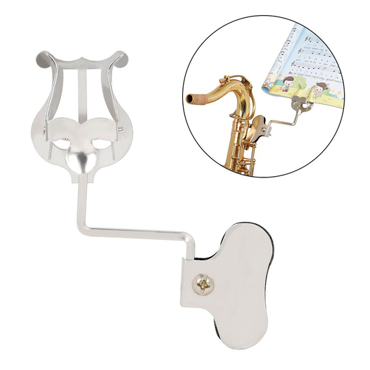 Metalen Wind Instrument Muziek Clip Stand Trombone Bevestigingsklem Muziekinstrument Accessoires Voor Trombone Speler