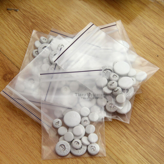 5Set Klarinet Lederen Pads Complete Set Van 17 Pads
