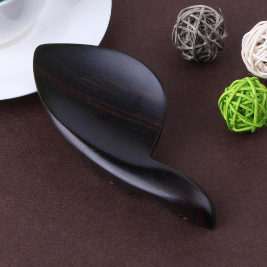 1Pc Ebbenhout Fiddle Chin Rest Chinrest Voor 3/4 4/4 Viool Black Muziekinstrumenten Viool Onderdelen Accessoires