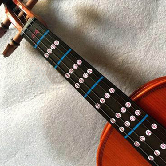 1/8-4/4 Praktijk Beginners Viool Fiddle Educatief Vinger Gids Toets Sticker Label Intonatie Grafiek Muziek Gereedschap