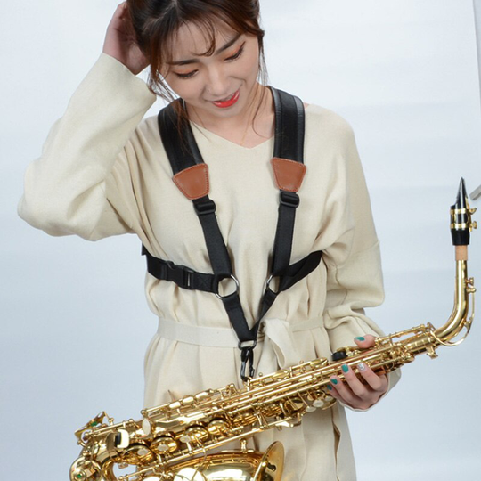 Verstelbare Saxofoon Sax Harness Schouderriem Riem Voor Alt/Tenor/Sopraansaxofoon Onderdelen Accessoires