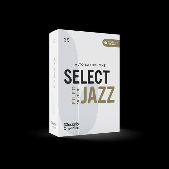 D'Addario Filed Organic SELECT-JAZZ Filed Altsaxophon 2-M Französischer Schnitt