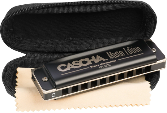 Cascha HH 2232 Master Edition Blues G Diatonisch Mundharmonika