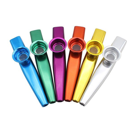 Orff Legering Metalen Kazoo Fluit Membraan Mond Fluit Harmonica