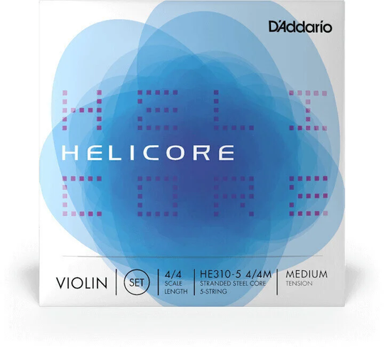 D'Addario HE310-5 4/4M Helicore 5s Saiten für Streichinstrumente