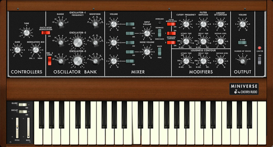 Cherry Audio Miniverse Synthesizer (Digitales Produkt)