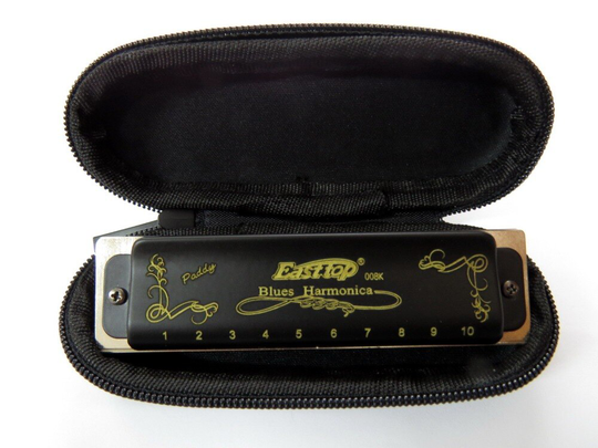 Easttop Mondharmonica T008K Blues Harp, Sleutel Van Paddy G, Blues Harp, 10 Holes Harmonica Voor Beginner, Speler,