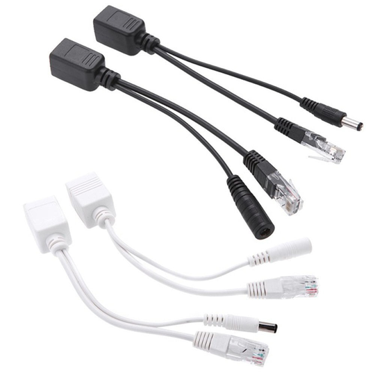 Poe Adapter Kabel RJ45 Injector Splitter Kit Tape Gescreend Passieve Power Over Ethernet12-48v Synthesizer Separator Combiner