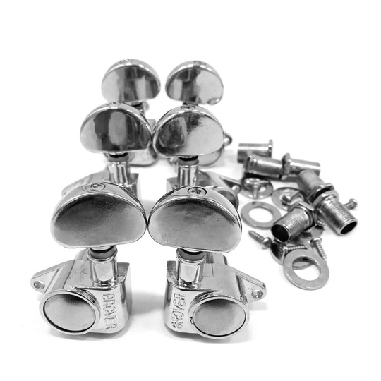 1Set 3L3R Sealed Guitar String Tuner Tuning Peg Machine Head Voor Elektrische Gitaar Pxpf