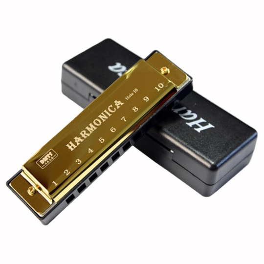 Harmonica 10 Holes Harp 20 C Tone Diatonische Harp Sleutel Blues Harp Mond Gevoel Baby Onderwijs Band Training Vroege C orgel Jazz C2S9