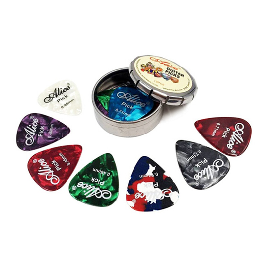 Dikte Nylon Plectrums Gitaarband Gitaar Onderdelen Gitaar Accessoires 12/20/24 Pcs Akoestische Gitaar Picks plectrums