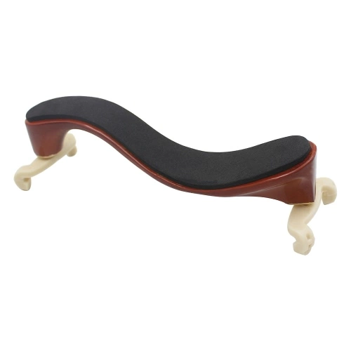 Ammoon Violine Schulter Rest Ahornholz für 3/4 4/4 Violine Geige mit Reinigungstuch
