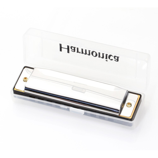 Harmonica 10 Holes Harp 20 C Tone Diatonische Harp Key C Blues Jazz Band Mondharmonica Harp Vroege Onderwijs Baby muziek Gevoel Training
