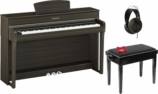 Yamaha CLP-735 DW SET Dark Walnut Digital Piano