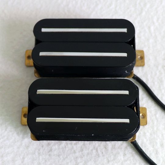 Demo Donlis 1set blade rail humbucker gitaar pickups in zwart/wit/Ivoor/groen en zebra kleuren gitaar onderdelen