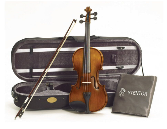 Stentor Violine Graduate 3/4 SR-1542C Garnitur mit Koffer u. Bogen
