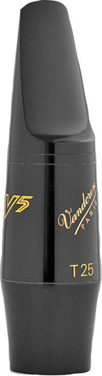 Vandoren V5 T25 Ebonit Tenorsaxophon Mundstück, Bahn 204, Bahnlänge M SM423
