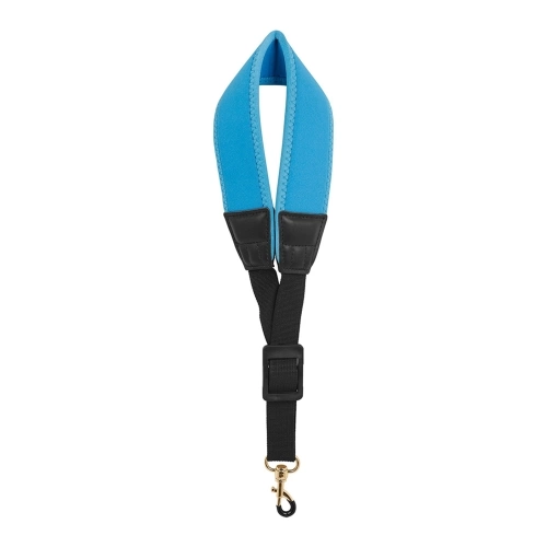 Verstellbarer Saxophon Halsgurt Nylon Sax Strap Metallhaken für Tenor/ Sopran/ Altsaxophon Klarinette