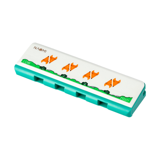 Naomi Kids Harmonica Plastic Diatonische Harmonica Met 4 Gaten 8 Notes Muziekinstrument Speelgoed