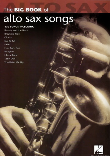 Noten The big book of alto sax songs Altsaxophon HL 842209
