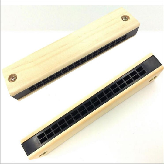 Irin Educatief Musical Houten Harmonica Instrument Speelgoed Voor Kids Kinderen Willekeurig Kid