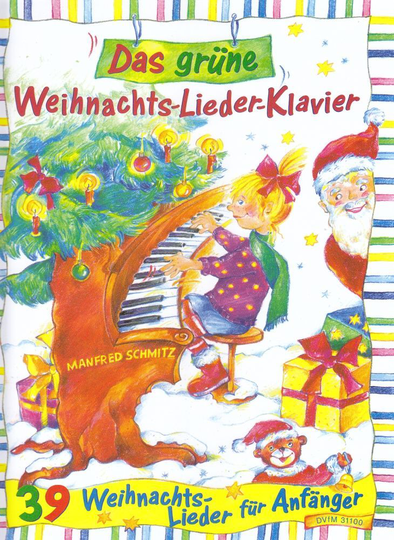 Noten Das grüne Weihnachtslieder Klavier Manfred Schmitz dvfm 31100