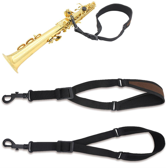 Verstelbare Universele Tenor Altsaxofoon Klarinet Neck Strap Webbing Riem Touw