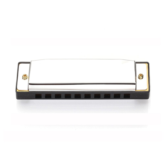 10 Gaten Kinderen Harmonica Rvs Chromatics Harmonica Mondharmonica Harp Muziekinstrument Houtblazers